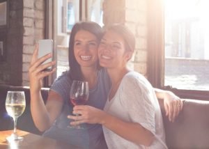 Avoid wine stains on teeth